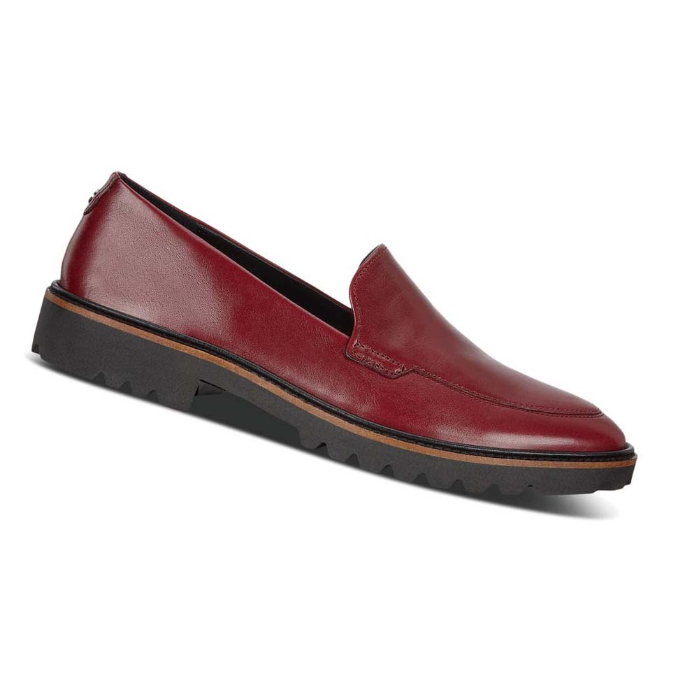 Ecco Incise Tailored Loafers Dame Burgunder | NO 155FDN